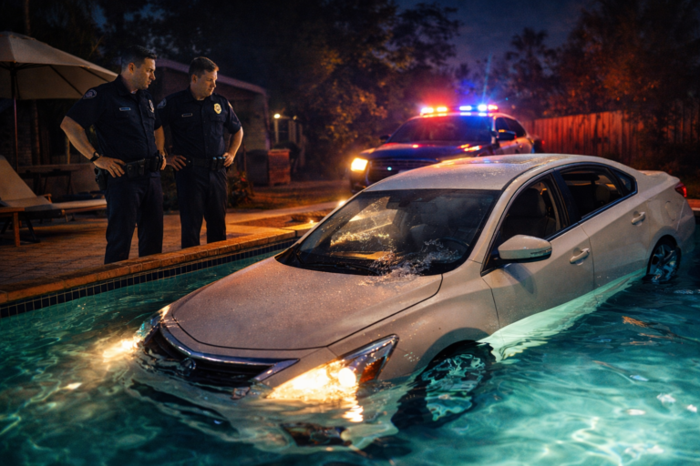 car in pool aggravated dui