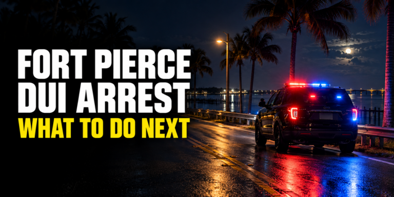 fort pierce dui arrest