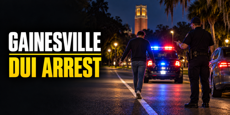 gainesville dui arrest