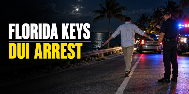 Florida Keys DUI Arrest